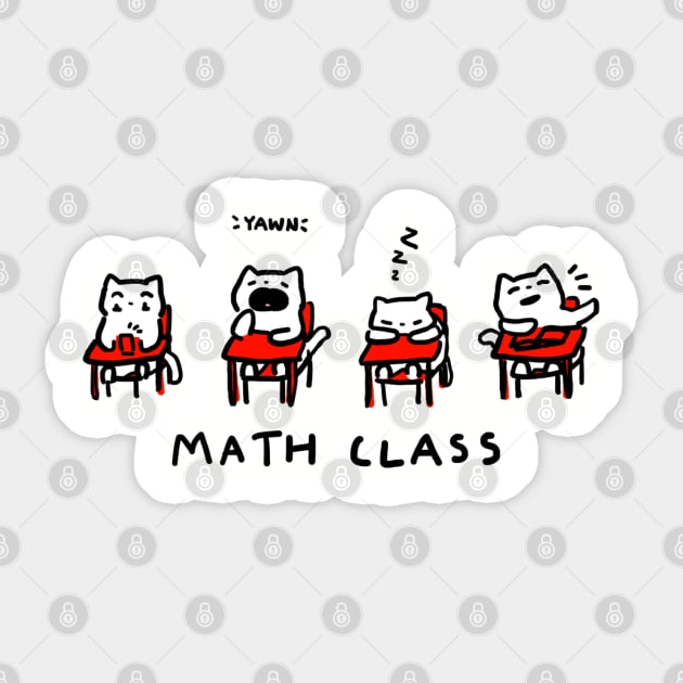 Math Cats Sticker by wally11